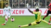 Half Algerien entscheidend mit in der WM-Qualifikation: der Wolfsburger Mohamed Amoura (Archivbild)