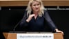 Die AfD-Fraktionsvorsitzende Kristin Brinker kritisierte den Nachtragshaushalt wegen der Mittel für die Flüchtlingsunterbringung.