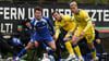 Noah Pesch (links) ging mit dem 1. FC Magdeburg auch gegen Eintracht Braunschweig unter.
