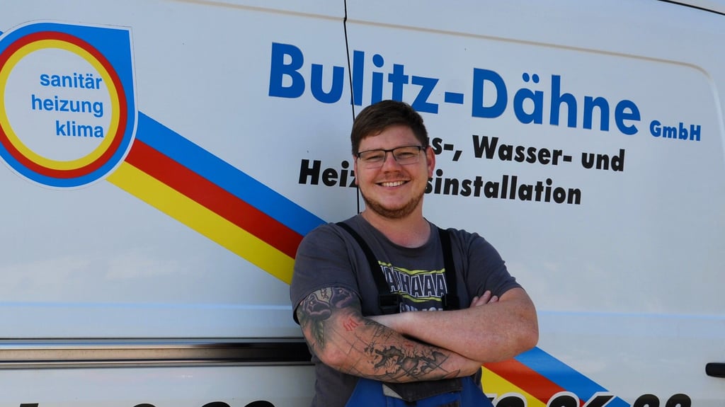 Als Installateur- und Heizungsbauermeister hat der Zerbster Christopher Bulitz konkrete Zukunftspläne.