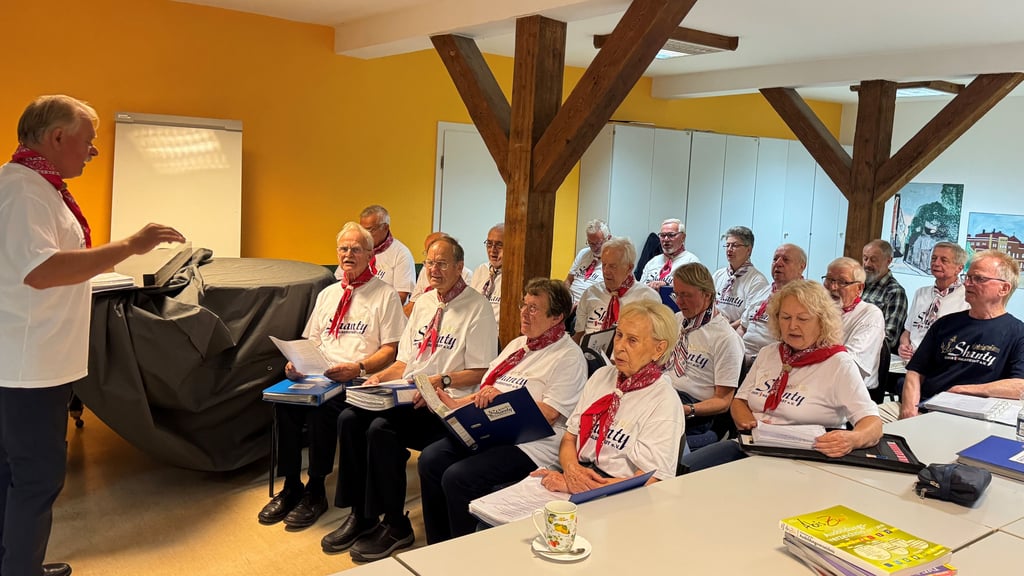 Der Shantychor Halberstadt probt regelmäßig im Vereinszentrum des Burchardiklosters.