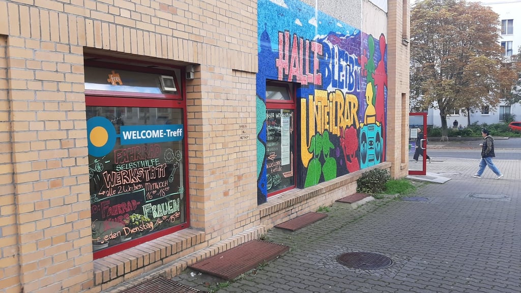 Nächste Station des Gedenkens an den Anschlag von Halle ist um 14 Uhr der Welcome-Treff in der Geiststraße.