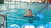  Beate Lübke aus Zörnigall geht seit den 70er Jahren  in der Wittenberger Halle schwimmen.