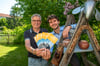 Günther Luft und Leo Schlaikier freuen sich auf das Nordfest im zweiten Anlauf. 