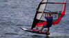 Windsurfer Michele Becker beim Foil-Slalom World Cup. Wegen anhaltender Rückenprobleme reiste der Profi-Sportler nun nach Burg, um sich in der Helios Klinik Jerichower Land behandeln zu lassen. 