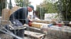 Es geht voran mit den Bauarbeiten: Bis Jahresende soll der Görlitzer Park umzäunt sein.