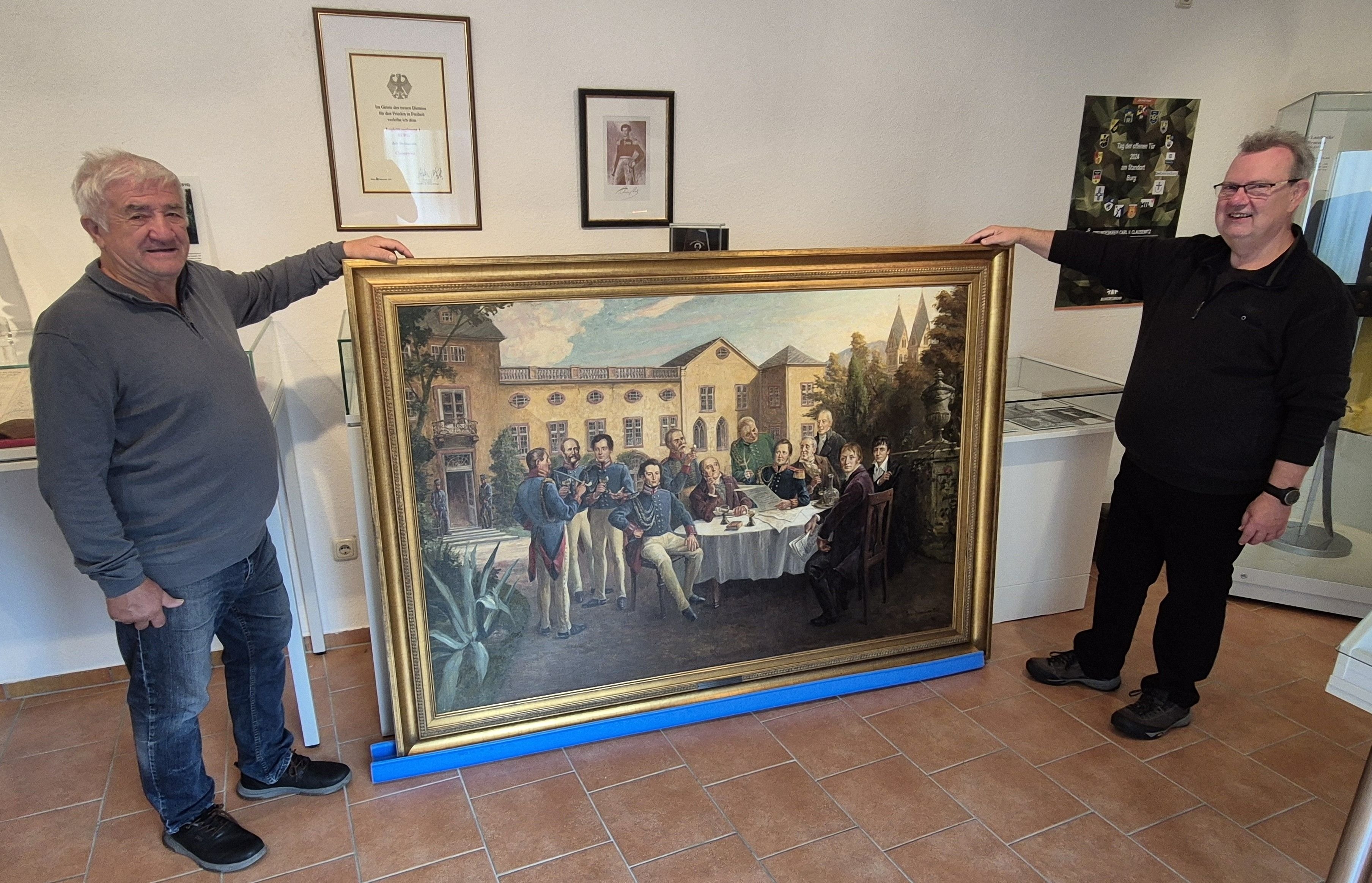 25 Jahre Erinnerungsstätte in Burg: Dicke Überraschungen im Geburtshaus von Carl von Clausewitz