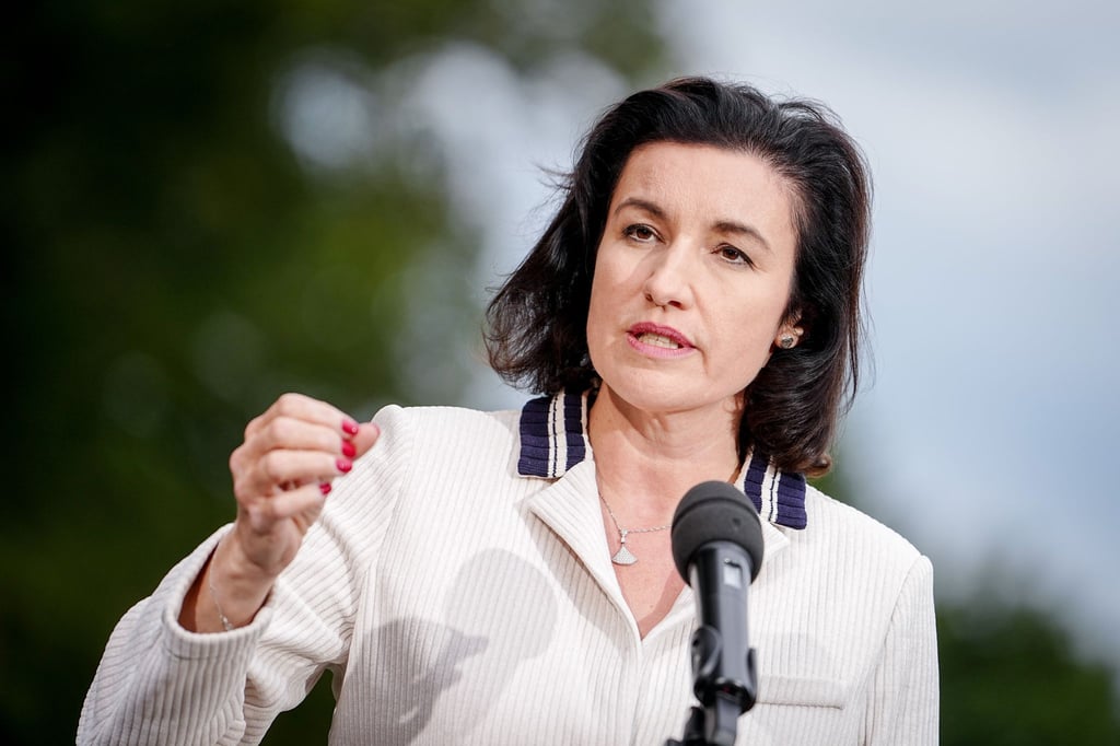 Bundesforschungsministerin Dorothee Bär (CSU) stoppt Pläne zur Ansiedlung einer Deutschen Agentur für Transfer und Innovation (DATI) in Thüringen. (Archivbild)