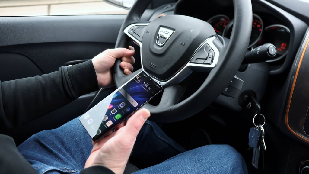 Ablenkungen am Steuer stehen bei der nächsten großen Kontrollwoche der Polizei in Sachsen-Anhalt im Fokus.