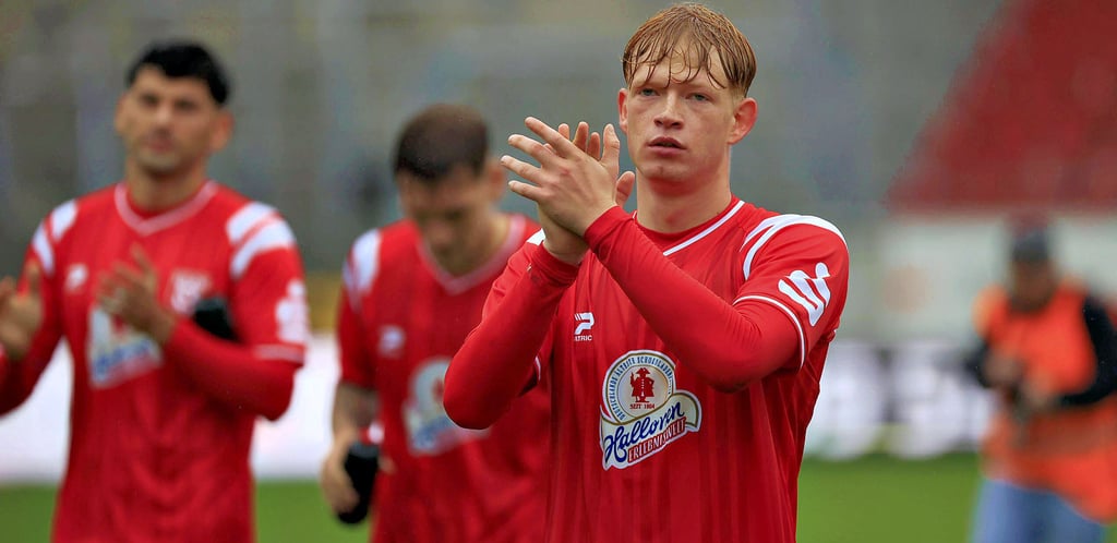 Lennard Becker stand zuletzt zweimal in der Startelf des HFC. Mitte September wurde der 19-Jährige nachverpflichtet.