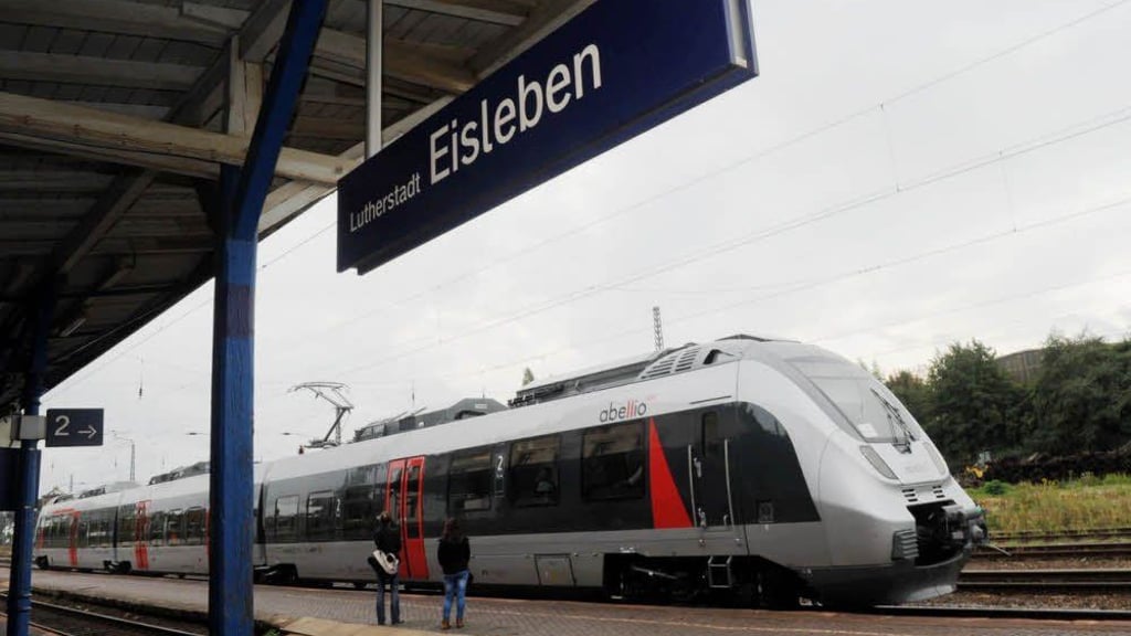 Abellio fährt mit S- und Regionalbahnen zwischen Halle und Eisleben.