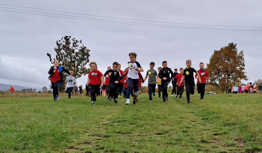 Der Herbstlauf der Grundschule Elbingerode am Galgenberg fand am Freitag, 10. Oktober - dem letzten Schultag vor den Herbstferien, statt.