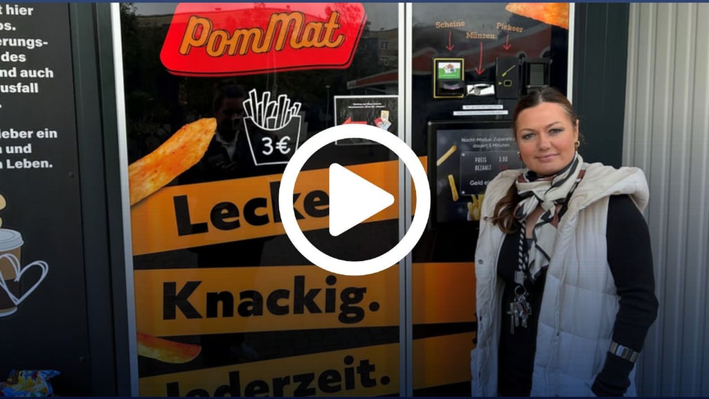 Oxana Beis und ihr Mann betreiben seit September 2025 den „PomMat“ in Magdeburg.