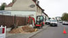 Liegt der Fehler in einem Leitungsstück in der Gipfelstraße? Das ist noch nicht bekannt, aber dort erfolgen Erdarbeiten.