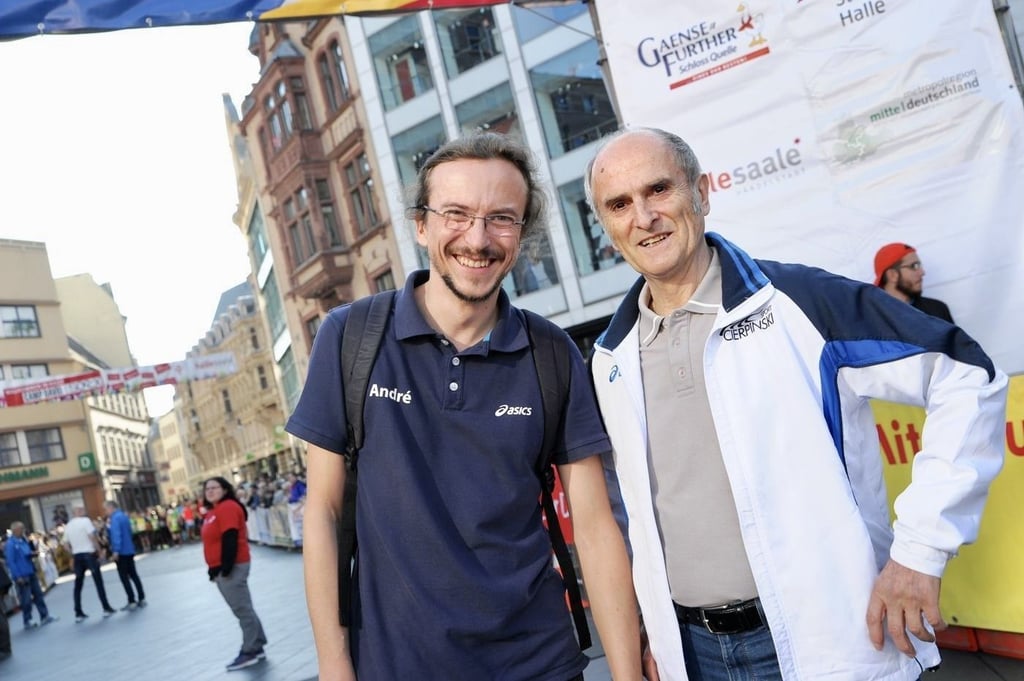 Der Vater ist Legende und hat dem Sohn seine Hartnäckigkeit vererbt: André und Waldemar Cierpinski.