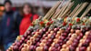 Der 372. Weimarer Zwiebelmarkt ist eröffnet worden.