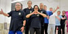 Trainerin Anika Brehmeier hat die Truppe vom Männerballett des FCC  voll unter Kontrolle. Seit ein paar Wochen laufen die Proben für das Karnevalsspektakel in Schönebeck. 