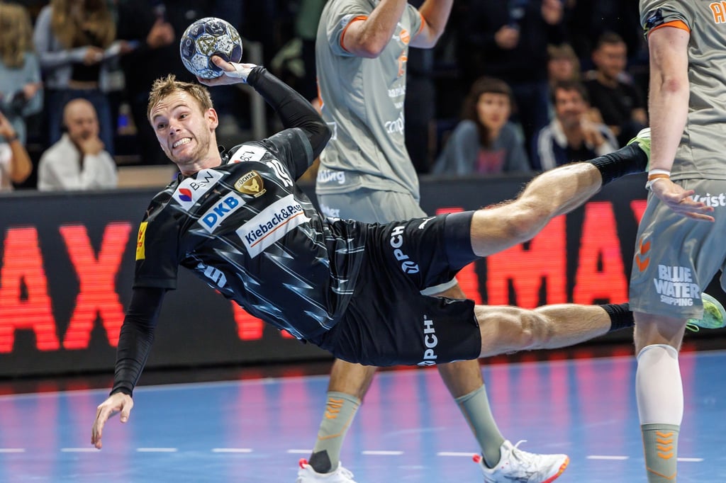 Welthandballer Mathias Gidsel führte mit elf Toren sein Team zum Sieg gegen Bukarest