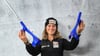 Derzeit an Krücken: Snowboarderin Ramona Hofmeister