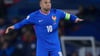 Superstar Kylian Mbappe traf zur 1:0-Führung für Frankreich.