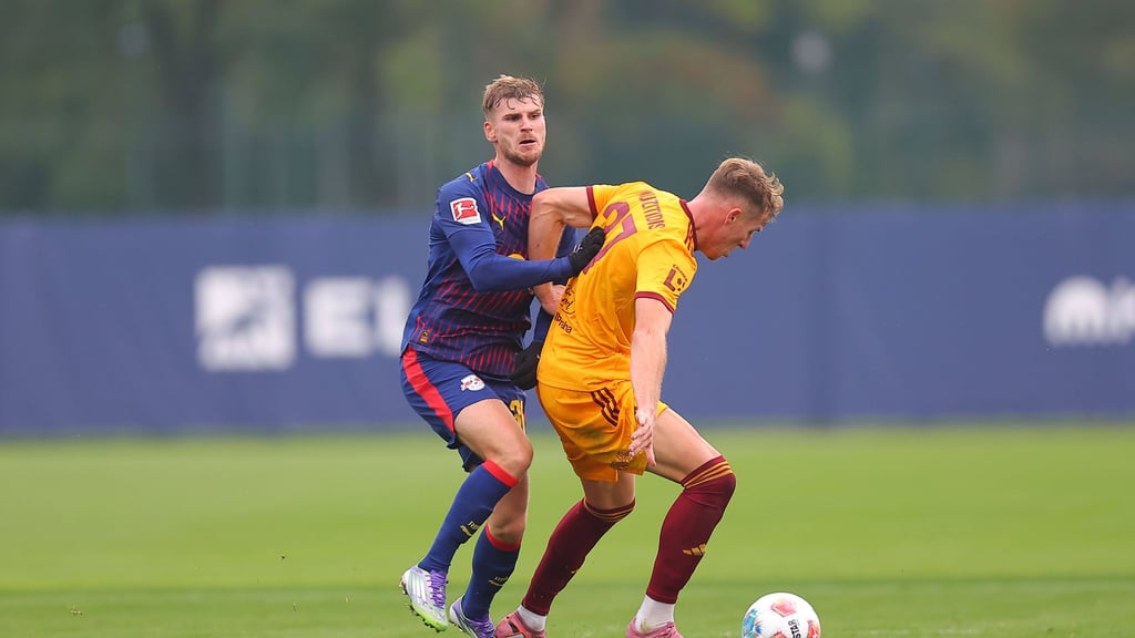 Timo Werner im Testspiel gegen Dukla Prag.