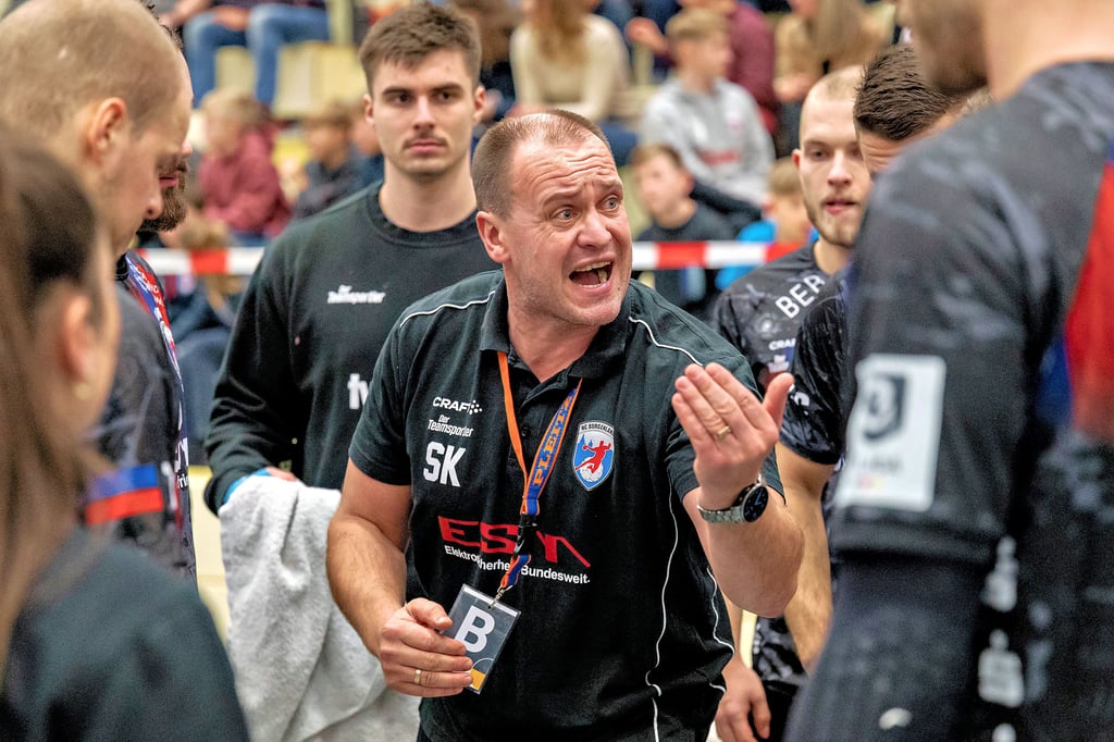 Svajunas Kairis, hier noch in Diensten des HC Burgenland, trainiert jetzt den Regionalligisten HV Rot-Weiß Staßfurt.