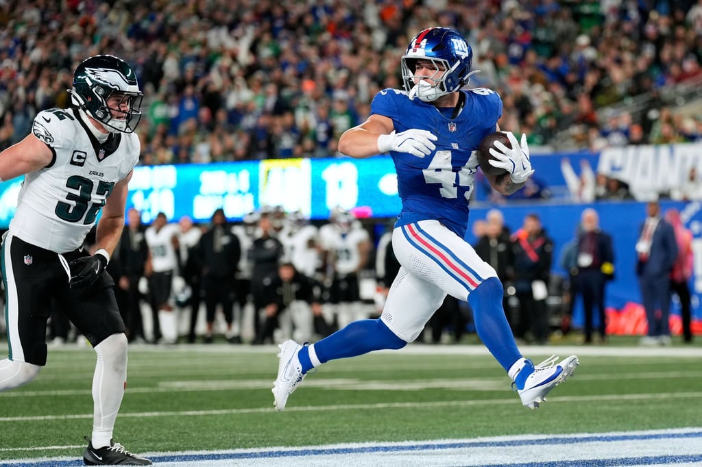 Die Giants hatten die Heimpartie gegen die Eagles überraschend gut im Griff.