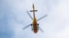 Ein Rettungshubschrauber brachte die Verletzten ins Krankenhaus. (Symbolbild)