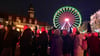 Was für ein Bild am Freitagabend (10. Oktober) auf dem Zeitzer Altmarkt! Party unterm Riesenrad...