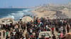 Im Gazastreifen schweigen seit Freitagmittag die Waffen.