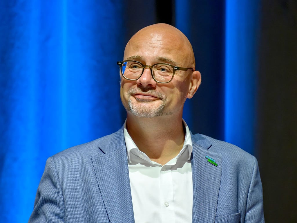 Der parteilose Bewerber Axel Strasser hat die Stichwahl der Oberbürgermeisterwahl in Frankfurt (Oder) gewonnen (Archivbild).