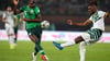 Hatte nach dem WM-Qualifikationsspiel gegen Lesotho eine Schrecksekunde zu überstehen: Victor Osimhen (l). (Archivbild)