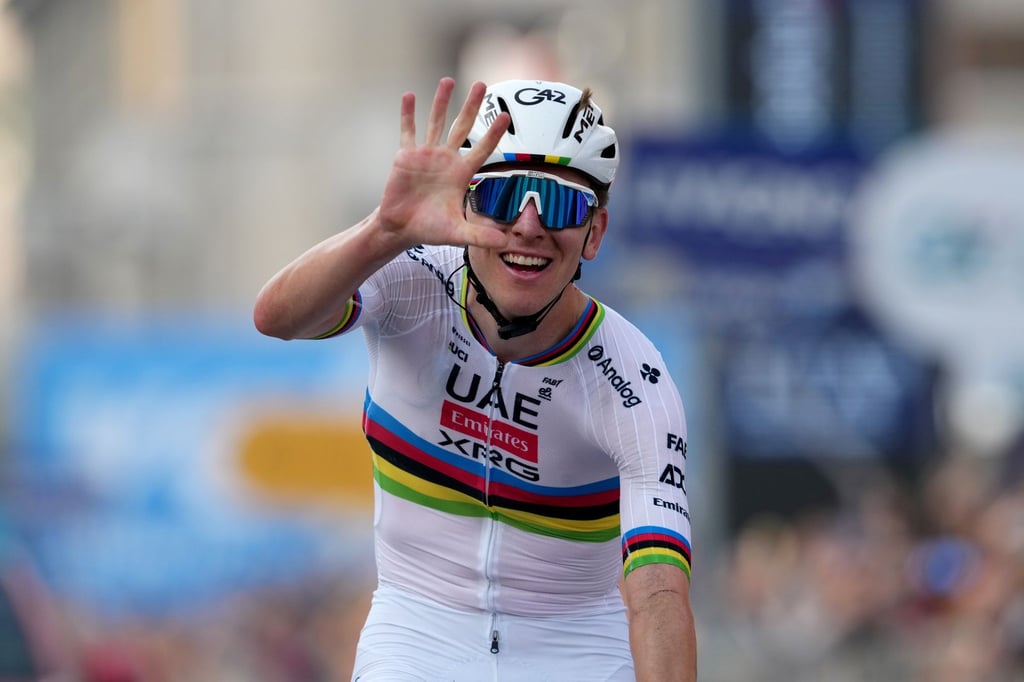 Sein fünfter Triumph bei der Lombardei-Rundfahrt: Tadej Pogacar