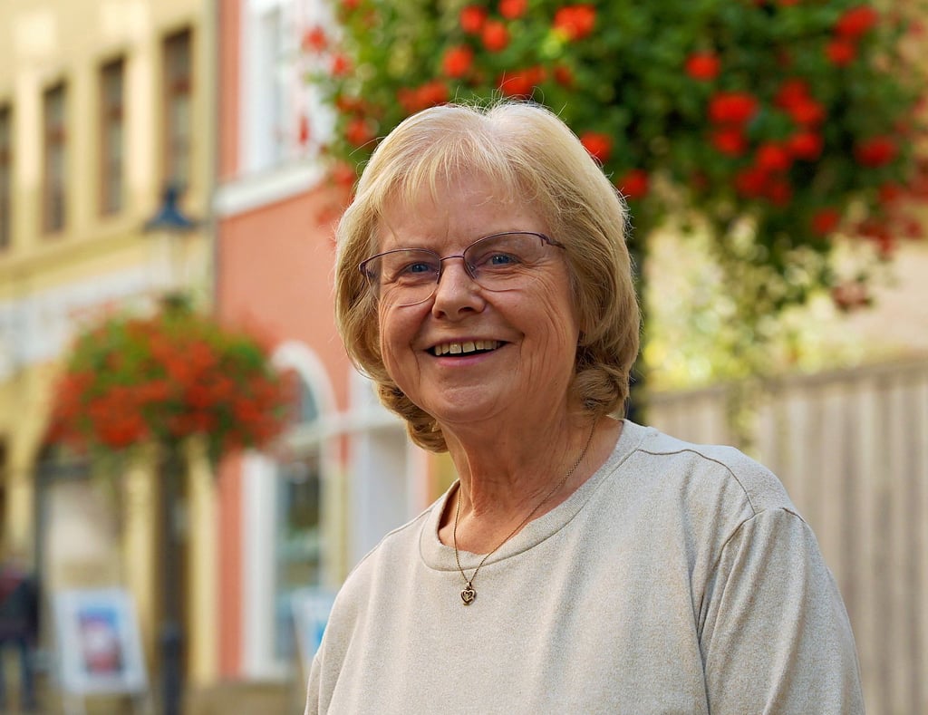 Ein lebensbejahender Mensch: Annegret Ulrich hat große Lust auf Unternehmungen in Gemeinschaft.