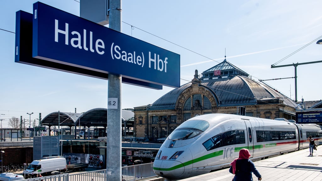 Von Halle aus sind per ICE schon jetzt viele Ziele gut erreichbar. Künftig werden es noch mehr.