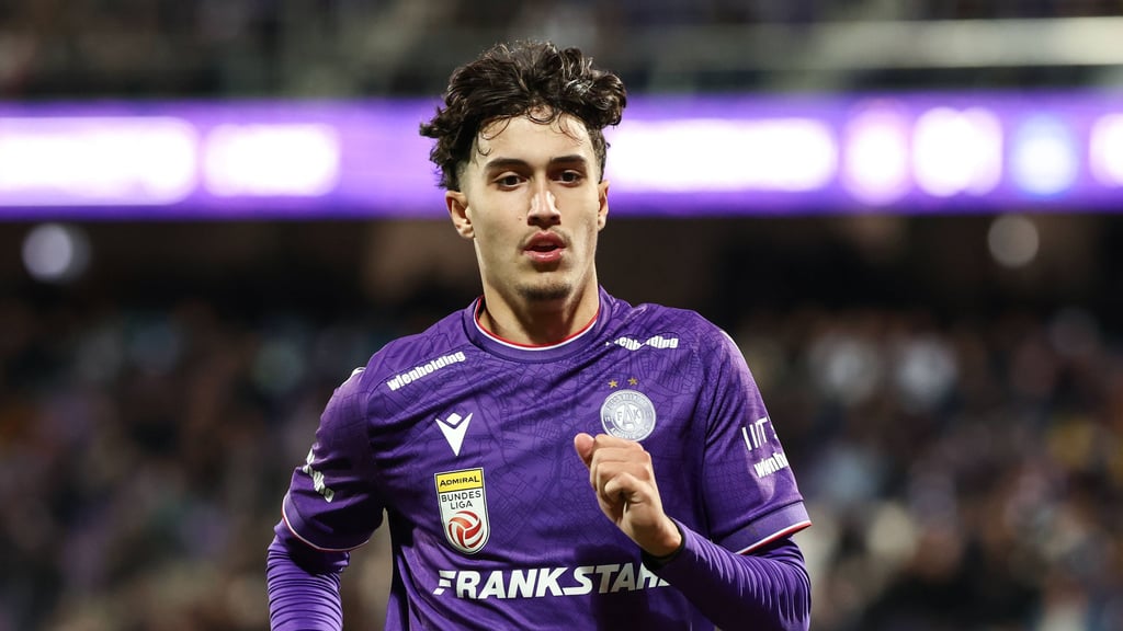 Sanel Saljic spielt sich bei Austria Wien in den Fokus.