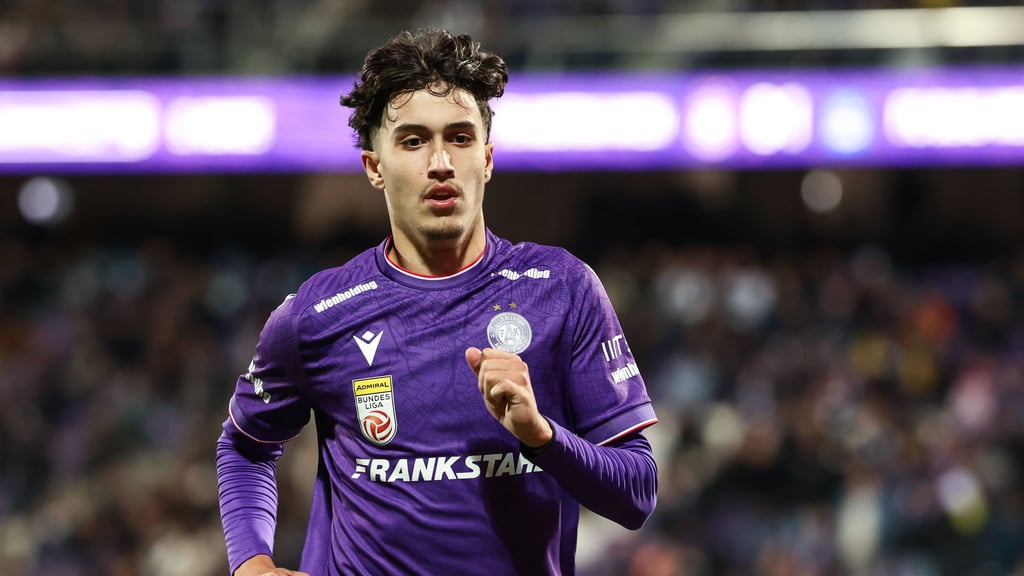 Sanel Saljic spielt sich bei Austria Wien in den Fokus.