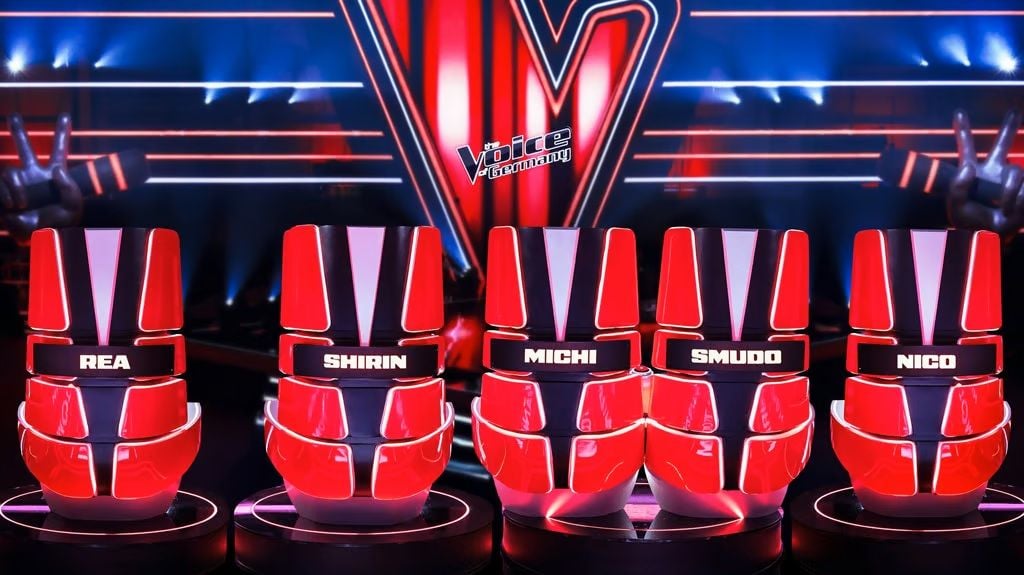 Nico Santos, Shirin, Michi Beck und Smudo von den Fanta4 sowie Rea Garvey sind die Coaches der 15. Staffel von "The Voice of Germany". 