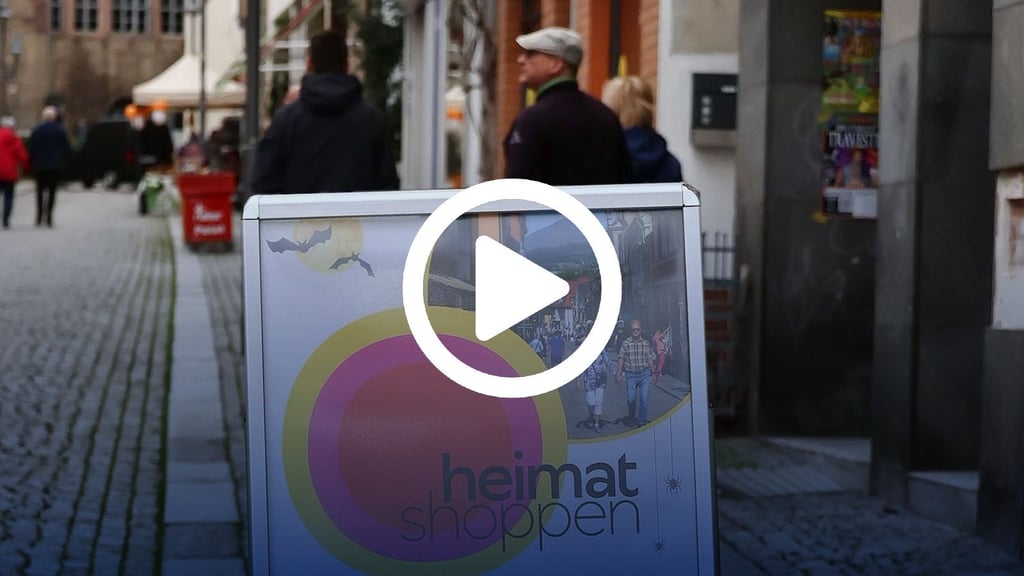 Blick in die Sangerhäuser Göpenstraße: Insbesondere am Samstag waren nur wenige Kunden dort unterwegs.