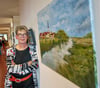 Kathrin Kimmel hat  in der Fachbibliothek „Umwelt“ im Dessauer Umweltbundesamt  eine Ausstellung gestaltet. „Stadt – Land – Fluss“ ist bis Ende November zu sehen. 