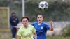 Latoya Bach (rechts) und die FCM-Damen wussten Hertha BSC zu ärgern.