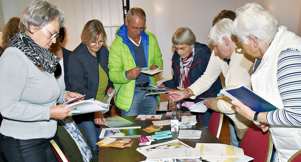 Das Interesse am Thema „Plötzlich Pflegefall“ und dem Info-Material dazu war groß bei einem Vortrag in Klötze.