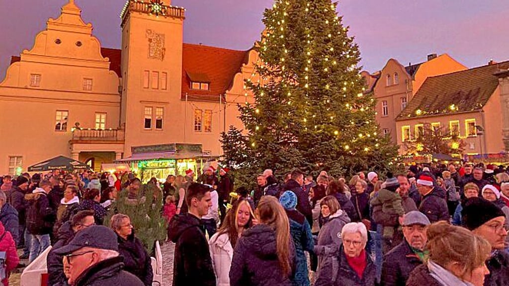Der Adventsmarkt von Coswig im Jahr 2023