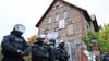 Die Polizei beendete die Besetzung am Sonntag.