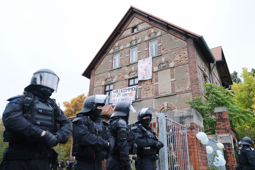 Die Polizei beendete die Besetzung am Sonntag.