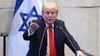 Trump sprach vor der Knesset, dem israelischen Parlament.