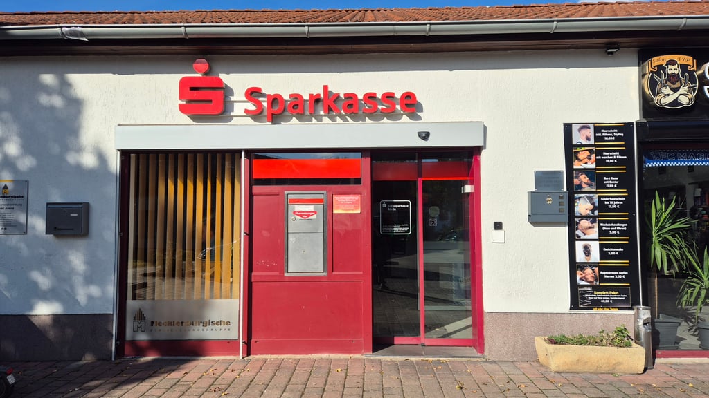 An einem Standort der Sparkasse in Haldensleben wurde eingebrochen.