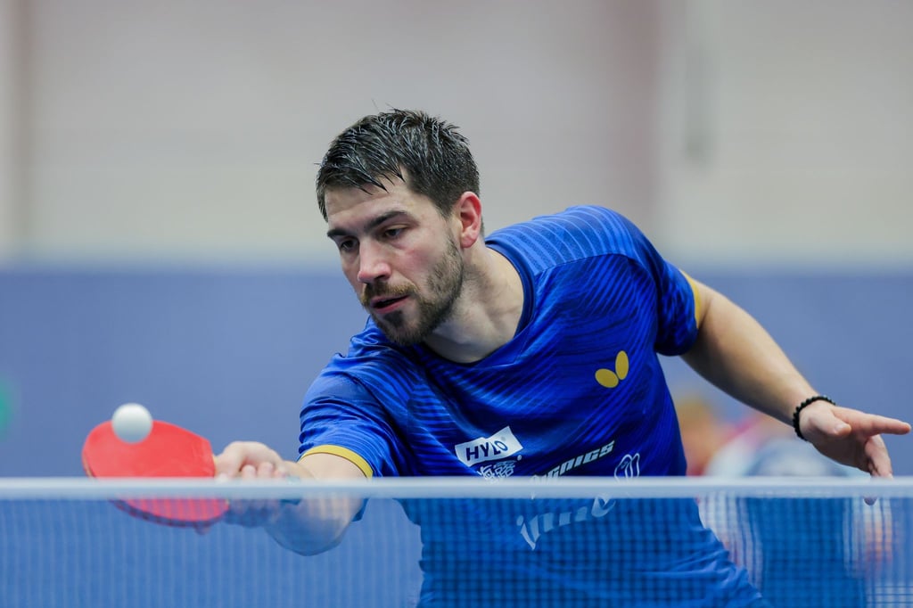 Tischtennis-Nationalspieler Patrick Franziska holte beim 3:0-Sieg gegen Serbien einen Punkt für das deutsche Team. (Archivbild)