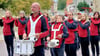 Der  Schadelebener Spielmannszug begleitet traditionell den Laternenumzug der Schadelebener Kita „Seelandsterne“.