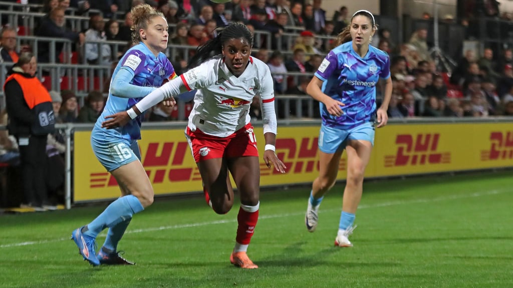 Delice Boboy im Trikot von RB Leipzig.